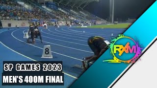 2023 South Pacific Games  Mens 400m Final [upl. by Mcgurn]