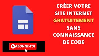 Comment créer un site Web Gratuitement en 2022 [upl. by Ainollopa]