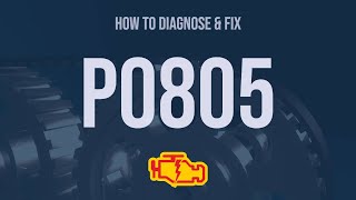 How to Diagnose and Fix P0805 Engine Code  OBD II Trouble Code Explain [upl. by Maryanne835]