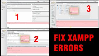 FIX XAMPP ERRORs phpmyadmin configuration storage has been deactivated 1030 Got error 176 1032 [upl. by Akina]