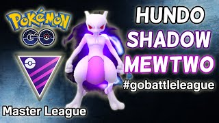 Perfect IV SHADOW MEWTWO is CRAZY OP in Open Master League Ft Lugia  Pokemon GO Battle League PVP [upl. by Schnorr]