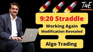 920 Straddle Modified  Algo Trading  Option Selling [upl. by Herwick]