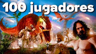 100 Jugadores Simulan la Civilización en Ark Ascended [upl. by Woodhead475]