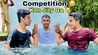 Muqabla 😅  Kon Jity Ga   competition villagevlog [upl. by Linsk]