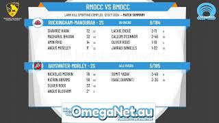 RockinghamMandurah  2s v BayswaterMorley  2s [upl. by Lluj994]