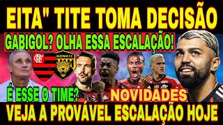 FLAMENGO É ESSE O TIME OLHA A PROVÁVEL ESCALAÇÃO DO FLAMENGO HOJE CONTRA O AMAZONAS NOVIDADES E [upl. by Nath491]