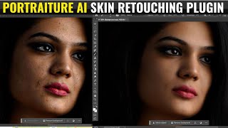 Portraiture AI Review  Skin Retouching Photoshop Plugin [upl. by Ilrebmik]