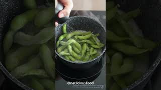 How to cook edamame  NatliciousFood [upl. by Norvell211]