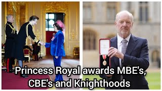 Princess Royals HEARTWARMING Awards Ceremony at Windsor Castle [upl. by Ahtanoj]