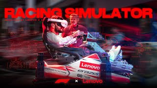 The MOST REALISTIC F1 Racing Simulator  Powered by Lenovo [upl. by Grail]