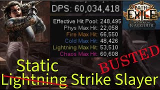 POE 325 Ambush Static Strike Slayer  Secretly Strong  60M DPS  Zoom  All Content [upl. by Sesmar]