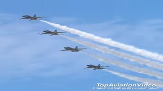 RoKAF Black Eagles aerobatic team at LIMA23 aviation blackeagles fighterjet military airforce [upl. by Ciapha]