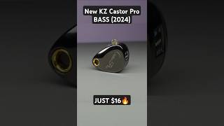 All new KZ Castor Pro Bass version 👌 unboxing shorts earphone [upl. by Anawit]