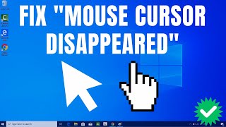 How to Fix quotMouse Cursor Disappearedquot in Windows 1011 [upl. by Korfonta]