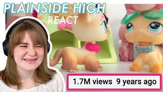 Reacting to My Old Popular LPS Series  Plainside High [upl. by Gehman]