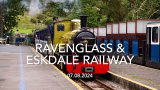 Ravenglass amp Eskdale Railway 07082024 [upl. by Lled327]