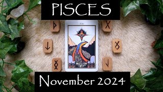 PISCES  November 2024  turn upside down so you can see [upl. by Onairpic]