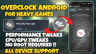 Overclock Android Without Root  Fix Lag and Increase Fps In Low End Device  No Root All Device [upl. by Sonny]