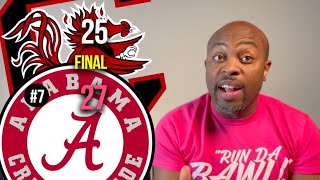 How Bama Fans Watched WEEK SEVEN  2024 [upl. by Ymmaj]