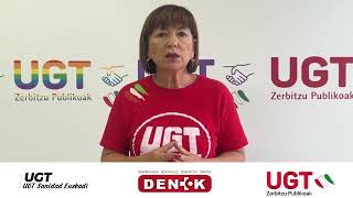 Gracias a UGT continua la lucha por la NO discriminación entre categorías [upl. by Aniras907]