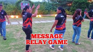 Message Relay Game 1 Mahulaan Nyo Kaya Kung Ano Eto [upl. by Novikoff]