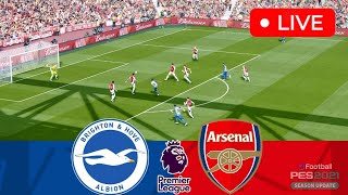 Brighton vs Arsenal LIVE 🔴 Premier League 2526 ⚽ LIVE Match Now [upl. by Jeffers]