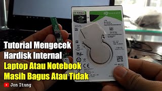 Tutorial Mengecek Hardisk Internal Laptop Atau Notebook Masih Bagus Atau Tidak [upl. by Roy]