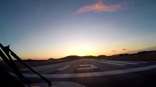 Approach Sumburgh Airport  King Air [upl. by Goldsmith]