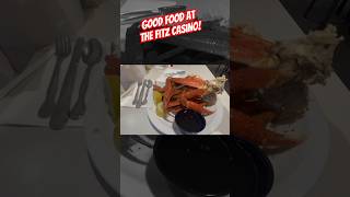 🦀 😋 GOOD FOOD at THE FITZ🍀CASINO Tunica Mississippi Fitzgerald how to play slots and win [upl. by Lyrradal]