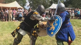 Full Contact Medieval Sword Fight [upl. by Htenay]