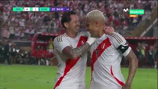 PERÚ vs R DOMINICANA PAOLO GUERRERO de penal puso el 41 final  AMISTOSO INTERNACIONAL 🇵🇪⚽️🇩🇴 [upl. by Aihseit]