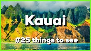 25 THINGS TO DO IN KAUAI Kauai Hawaii 25 things to do [upl. by Gwenn549]