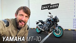 2022 Yamaha MT10 Review  Daily Rider [upl. by Eytak]