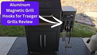 🔥 Aluminum Magnetic Grill Hooks for Traeger Grills Review  MustHave BBQ Accessory 🍖🧲 [upl. by Anual]