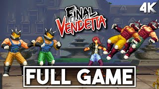 FINAL VENDETTA Gameplay Walkthrough FULL GAME 4K 60FPS  No Commentary [upl. by Atsahc]