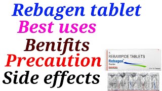 Rebagen tablet best uses benifits precaution and side effects in hindi [upl. by Alleuqahs]