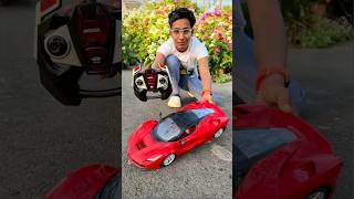 Big Remote Control Car Unboxing And Three Super Heroes Testing🔥 [upl. by Annaitsirk]