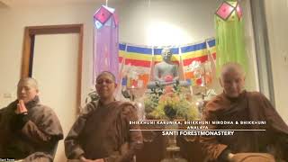 Vesak 2024 Offering of precepts and short chant to invite the devas [upl. by Nadaba]