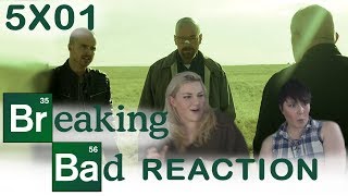 Breaking Bad 5X01 LIVE FREE OR DIE reaction [upl. by Buschi]