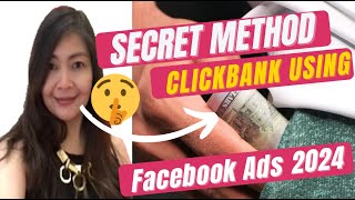 ClickBank Affiliate Marketing Secret Using Facebook Ads [upl. by Gilemette]