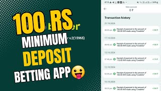 Minimum deposit betting app  Melbet minimum deposit  100 rs minimum deposit app  Spinbeter [upl. by Audie]