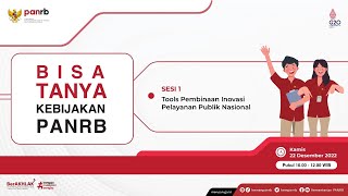 LIVE Bisa Tanya Kebijakan PANRB quotTools Pembinaan Inovasi Pelayanan Publik Nasionalquot [upl. by Garges168]