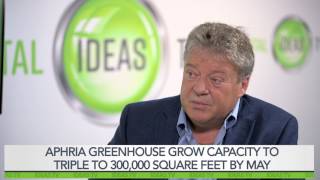 Aphria CEO Vic Neufeld Part 4 Aphrias ambitious growth plans [upl. by Lewis]