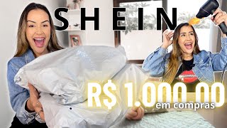 MINHA MAIOR COMPRA DE PRODUTOS ELETRÔNICOS NA SHEIN  Mais de R 1000 em compras [upl. by Eirrac974]