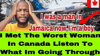 CANADA MAN PLAN TO GET IS PAPER AND RUN OFF BECAUSE HIS CANADAIAN WIFE TREAT HIM LIKE B0Y LISTEN [upl. by Luahs]