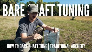 How to bare shaft tune a recurve bow  Traditonal Archery [upl. by Rani]