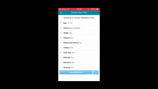 How to Adjust Search Settings on Zoosk iOS app [upl. by Lacefield]