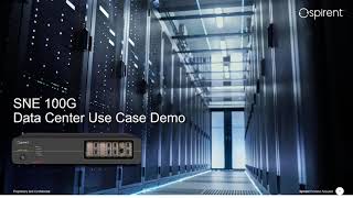 Spirent Network Emulator 100G and Data Centre Use Case Demo [upl. by Bradly256]