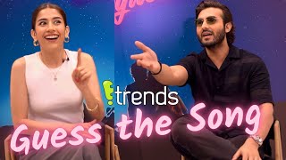 Syra Yousuf vs Shahroz Sabzwari  Guess The Song Challenge  Babylicious [upl. by Tohcnarf987]