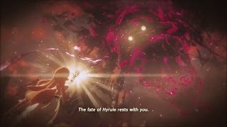 The Legend of Zelda Breath of the Wild  Calamity Ganon Destroys Hyrule Cutscene [upl. by Kahle]